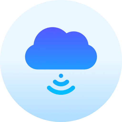 Cloud storage icon
