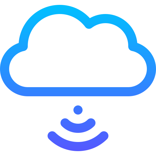Cloud storage icon