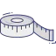 Measuring tape icon 64x64
