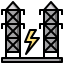 Electric tower icon 64x64