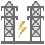 Electric tower icône 64x64