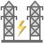 Electric tower icon 64x64