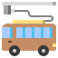 Electric bus icon 64x64