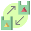 Recycled bag icon 64x64