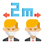 Measure distance アイコン 64x64