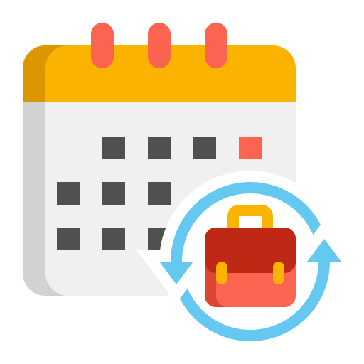 Work schedule icon