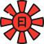 Sun icon 64x64