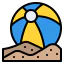 Beach ball іконка 64x64
