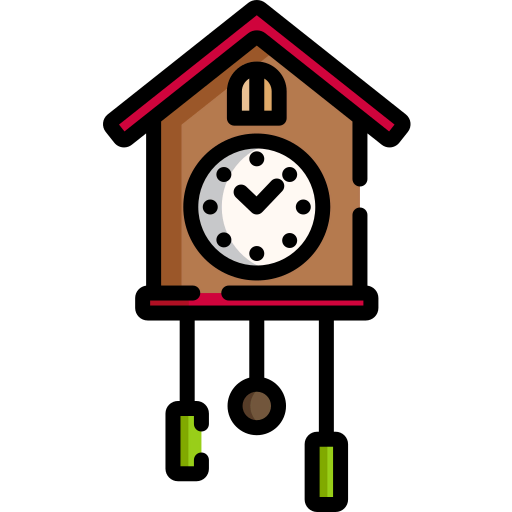 Cuckoo clock icon