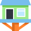 Tree house icon 64x64
