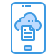 Cloud computing icon 64x64