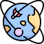 Planet earth Symbol 64x64