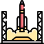 Rocket launch Symbol 64x64
