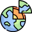 Planet earth Symbol 64x64