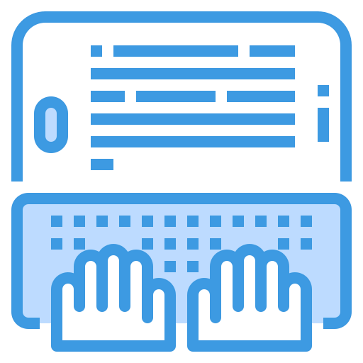 Typing icon