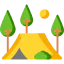 Camping icon 64x64