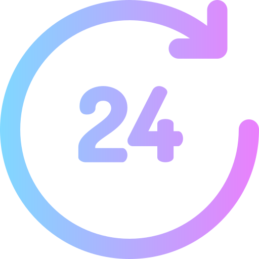 24 hours 图标