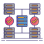 Cluster computing ícono 64x64