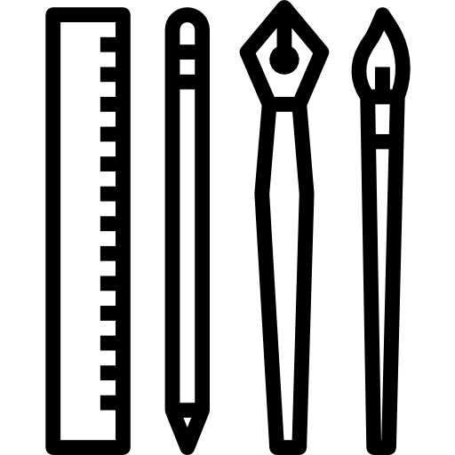 Design tools icon