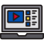 Video player ícono 64x64