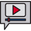 Video chat ícono 64x64