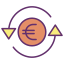 Euro symbol icon 64x64