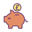 Piggy bank icon 64x64