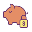 Piggy bank icon 64x64