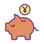 Piggy bank icon 64x64