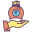 Money bag icon 64x64