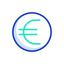 Euro symbol Ikona 64x64