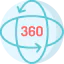 360 degrees icon 64x64