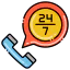 24 hours support 图标 64x64