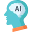 Artificial intelligence icon 64x64