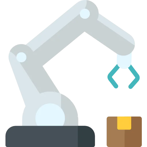 Robotic arm icon