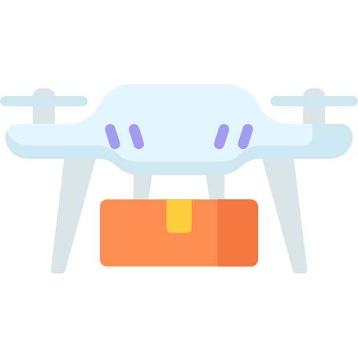 Drone delivery アイコン