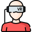 Virtual reality icon 64x64