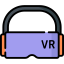 Vr glasses icon 64x64
