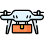 Drone delivery icon 64x64