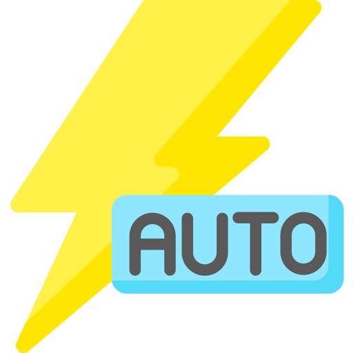 Auto flash 图标