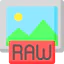 Raw ícono 64x64