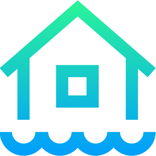 Flooded house 图标