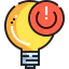 Lightbulb icône 64x64