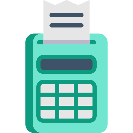 Printing calculator icon