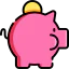 Piggy bank icon 64x64