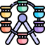 Ferris wheel icon 64x64