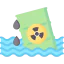 Toxic waste icon 64x64