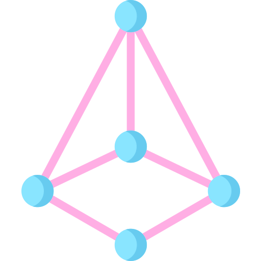 Atomic structure icon