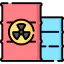 Toxic waste icon 64x64