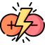 Nuclear fission icon 64x64